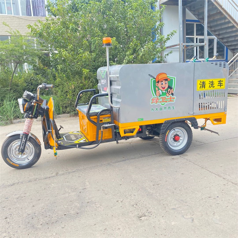 石嘴山电动高压冲洗车CX700A（不锈钢箱体）